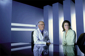 GUM Toothbrush - Hi-tech office, NYC, 1999