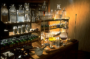 Pfizer - Chemistry bench - circa 1890