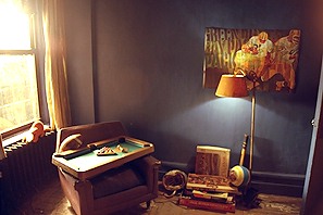 Wirey Spindell - Wirey's Room, Upper West Side NYC 1968